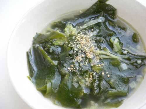 zuppa di Wakame.JPG
