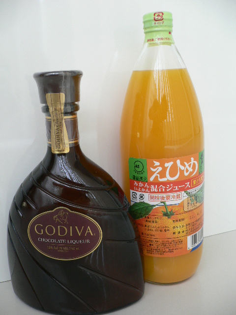 Godiva e succo d'arancia.JPG