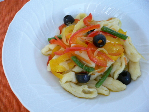 cavatelli alla salsa di peperoni.JPGのサムネール画像のサムネール画像